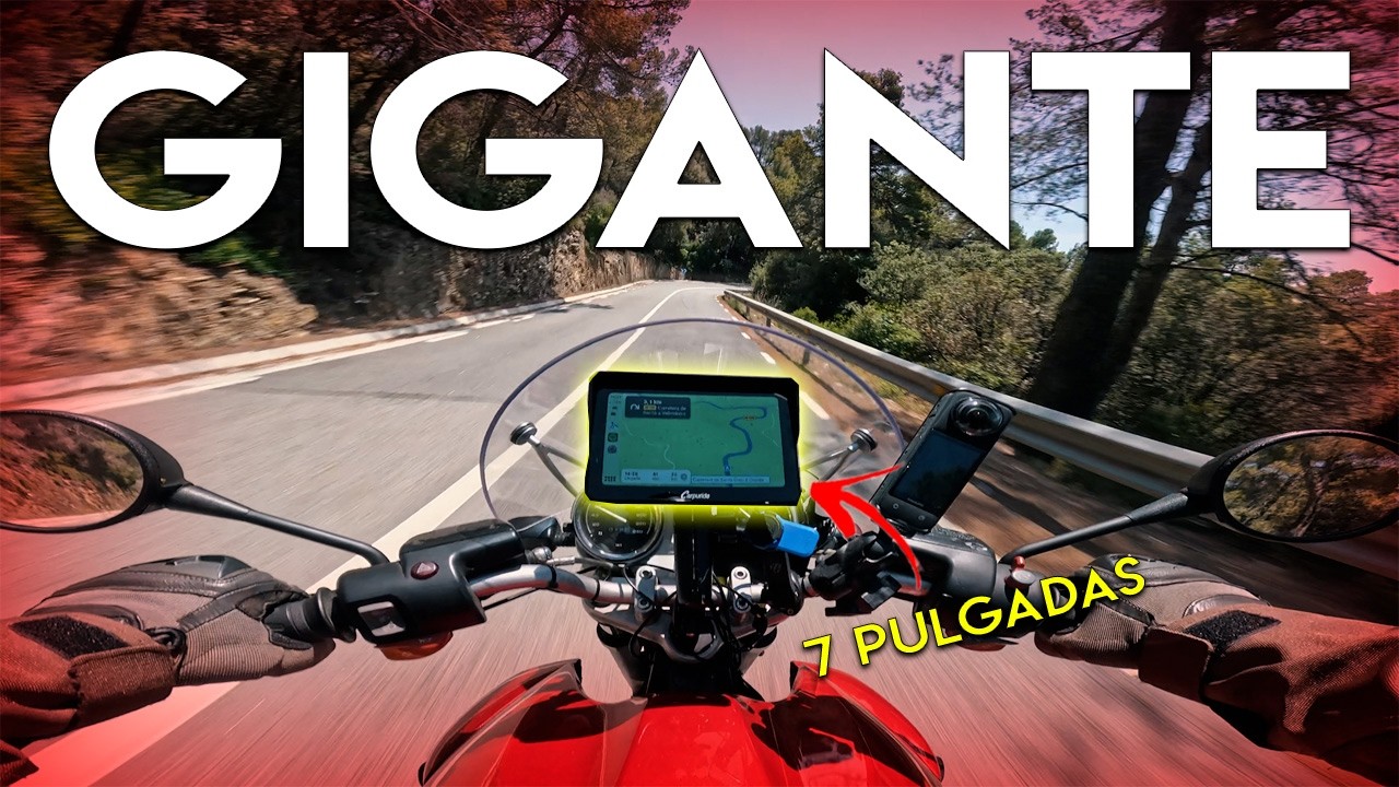 📟 ANDROID AUTO/ APPLE CAR PLAY para tu MOTO 👉 7 PULGADAS es la CLAVE