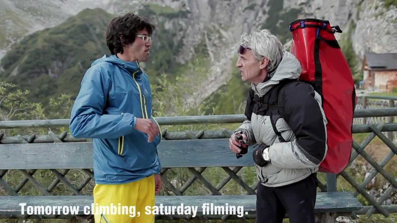 Hansjorg Auer opens a new route: Bruderliebe in Marmolada