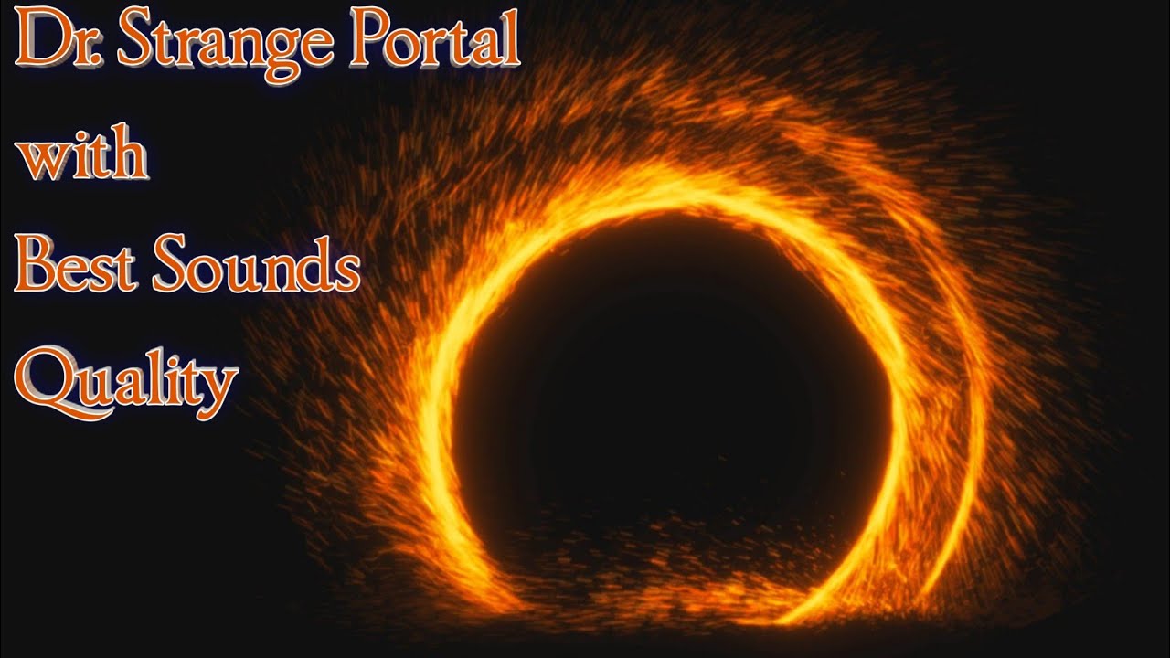 Doctor Strange New Portal Effect In Black Screen / Green Screen / vfx Groups / in kinemaster Tutoria