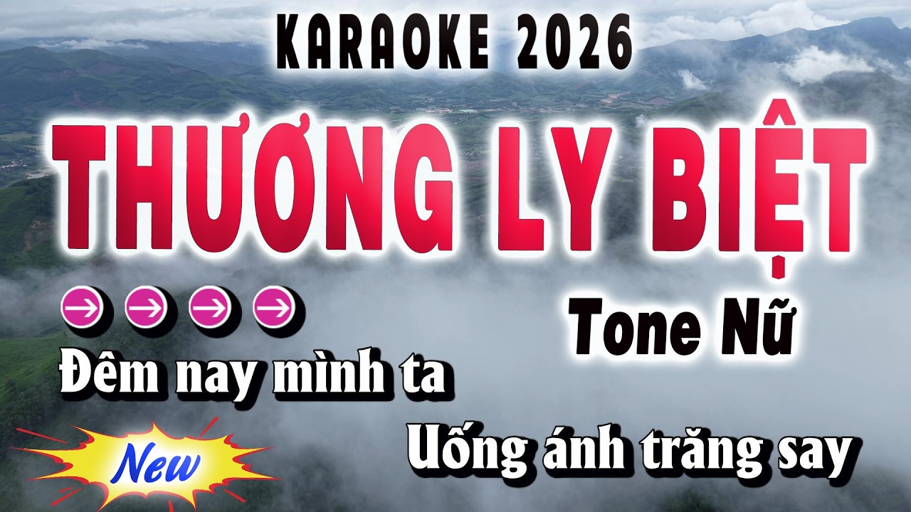 Thương Ly Biệt Karaoke Tone Nữ ( Chu Thúy Quỳnh ) Beat Mới 2026