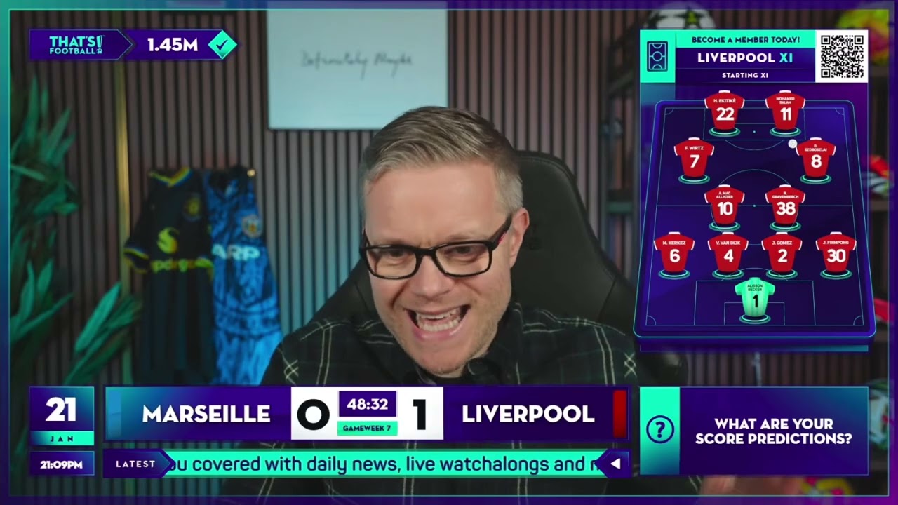 GOLDBRIDGE Best Bits | Marseille 0-3 Liverpool