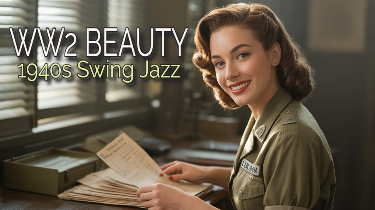 👉 OPTIMISTIC 1940s SWING JAZZ | WW2 HOME FRONT BEAUTY