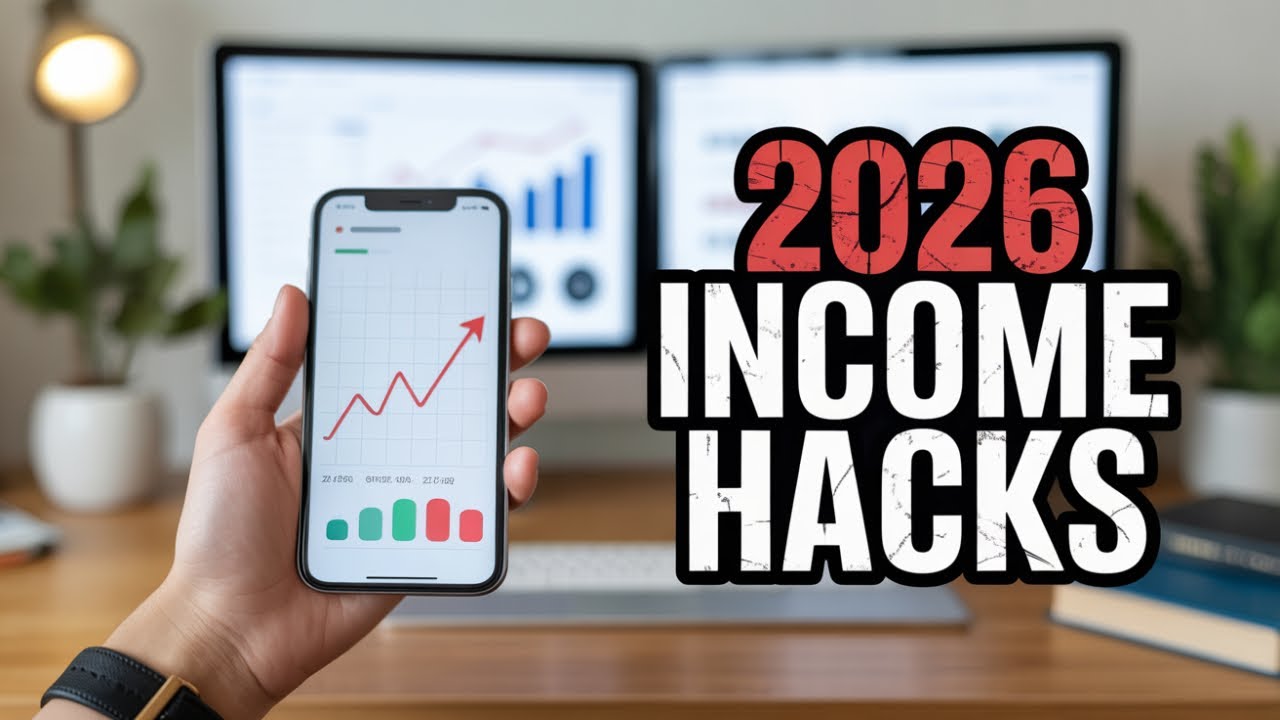 2026 Income Hacks:  8 Proven Income Streams You're missing