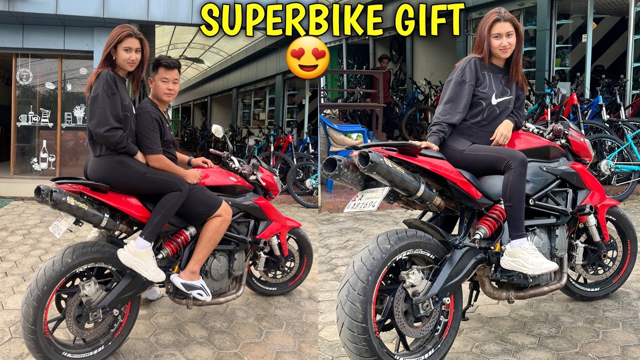 NEW SUPERBIKE FOR ALISHA😍 BENELLI 600 / @alishakhadgi9769