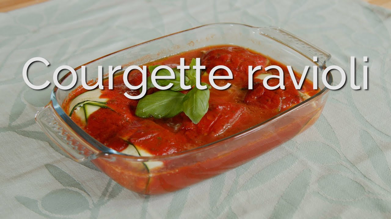 Hoe maak je koolhydraatarme courgette-ravioli? PuurGezond