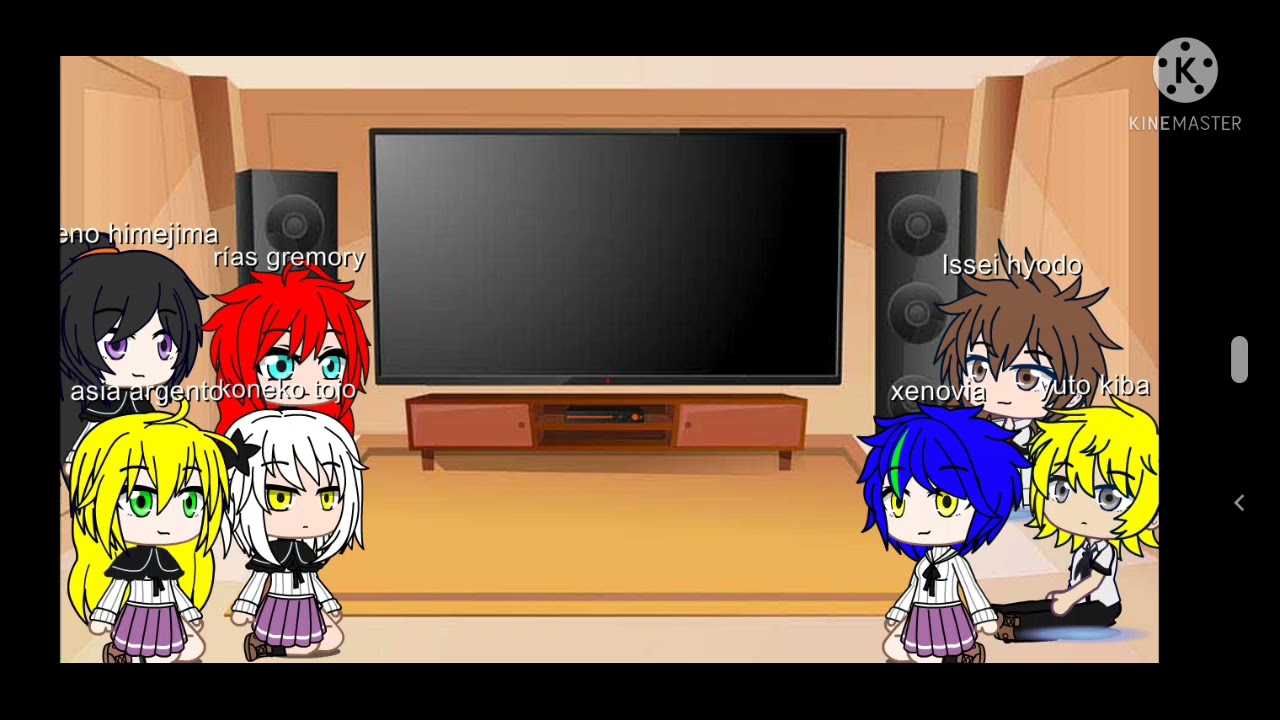 el clan gremory reacciona a Naruto