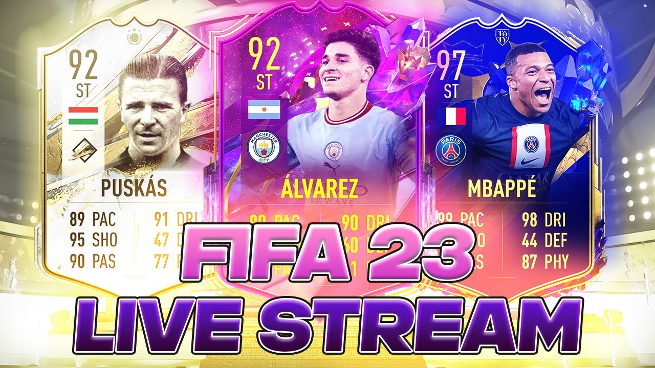 UPGRADE PACK GRIND 75X5 INCOMING! MAKE COINS TRADING ON FIFA 23! LIVE STREAM WITH FUZZBALL40!