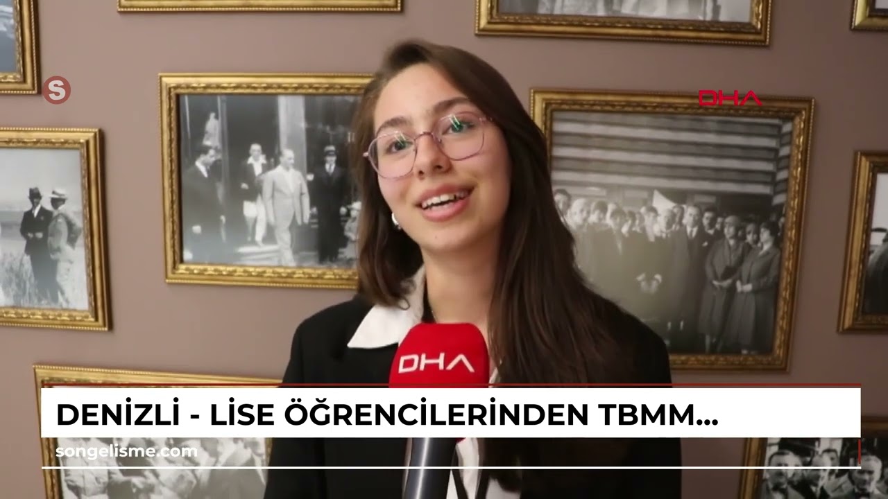 DENİZLİ - Lise öğrencilerinden TBMM simülasyonu