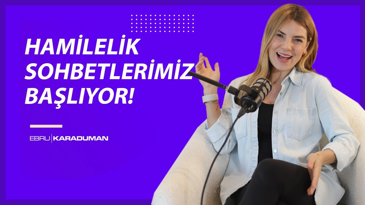 Hamilelik Sohbetlerimiz Başlıyor! #podcast #hamileyiz