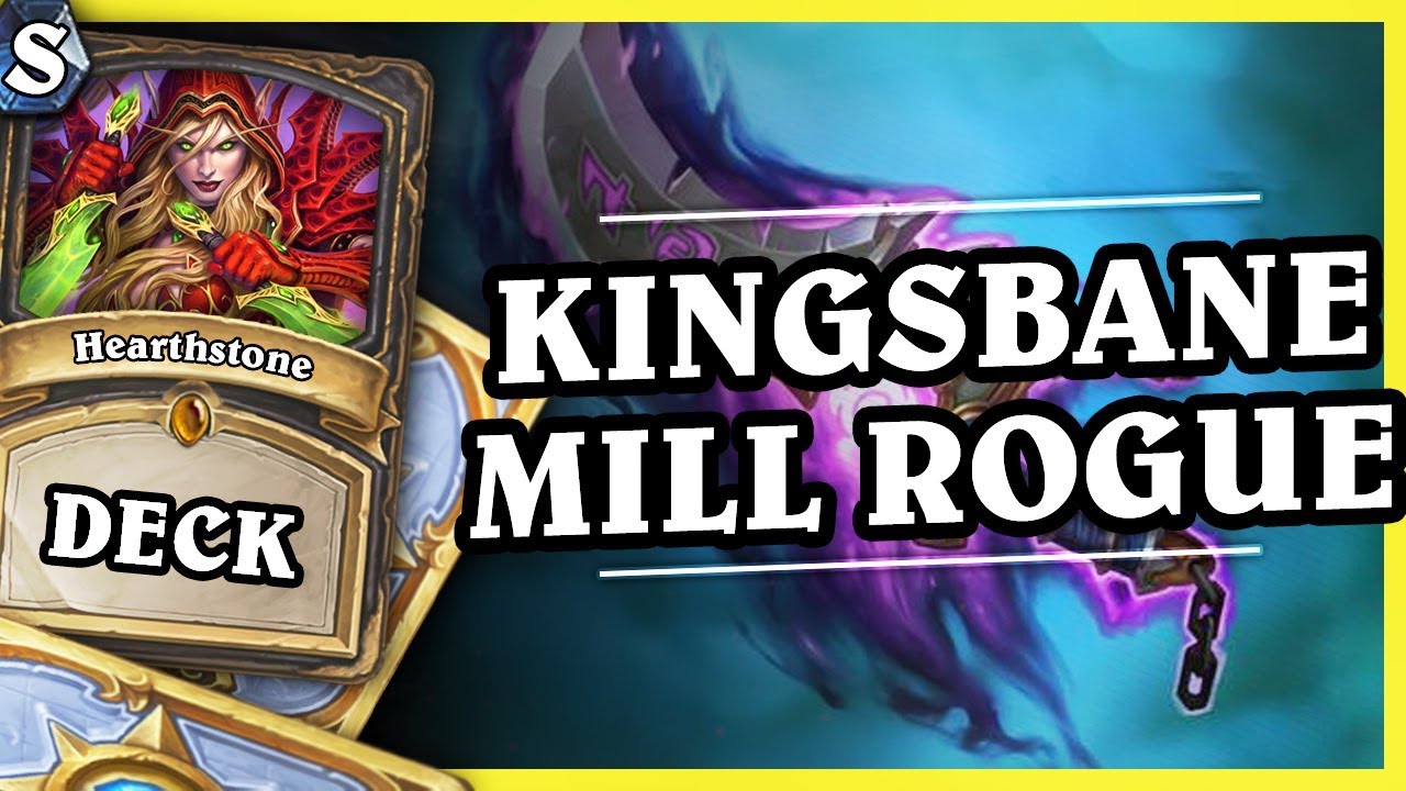 KINGSBANE MILL ROGUE - Hearthstone Deck Std (K&C)