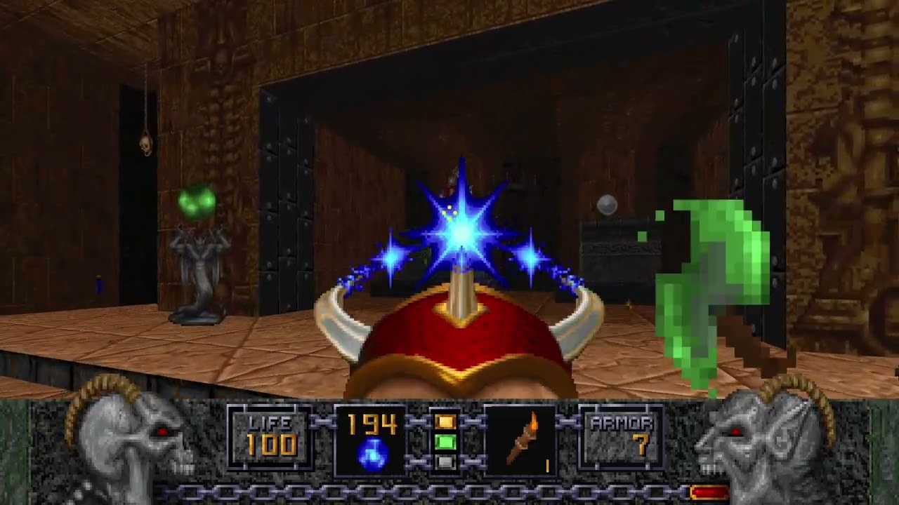 Heretic Remastered E1M7 The Crypts