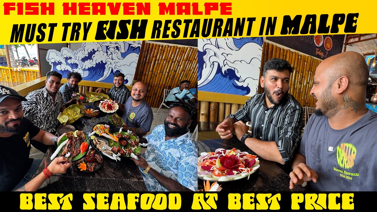 Hotel Fish Heaven in Malpe Beach | Best Sea Food Restaurant in MALPE BEACH 😍
