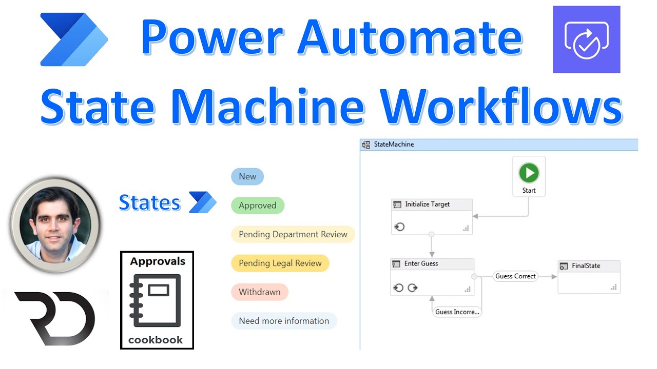 Power Automate State Machine Workflows