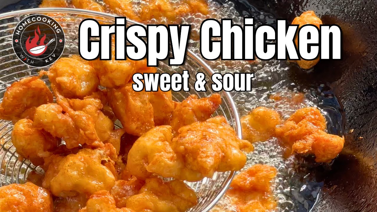 Crispy Sweet & Sour Chicken | Easy Restaurant-Style Recipe 🍗