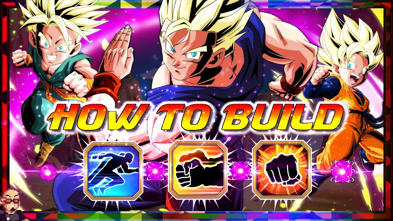 HOW TO BUILD! LR INT Ssj Gohan + Ssj Goten & Trunks Hidden Potential Guide  DBZ: Dokkan Battle