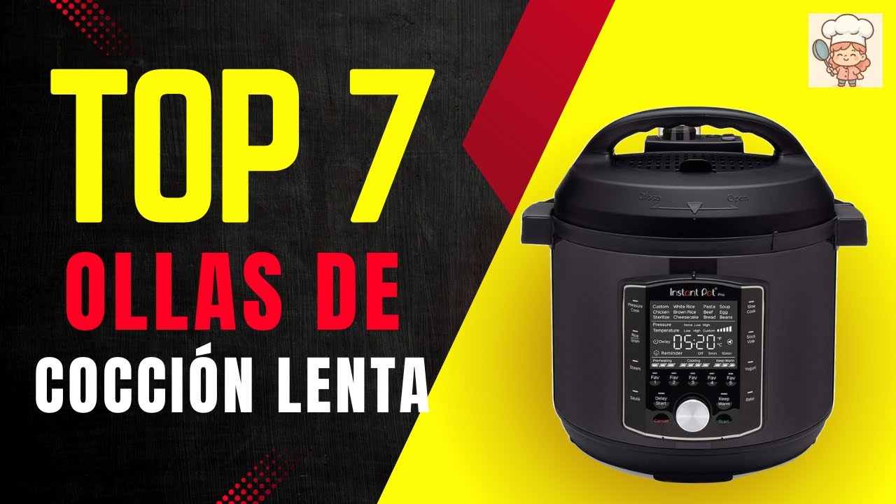 🍲 Las 7 MEJORES Ollas de Cocción lenta BUENAS y BARATAS de Amazon 2025 🥇 Programable / Pequeña