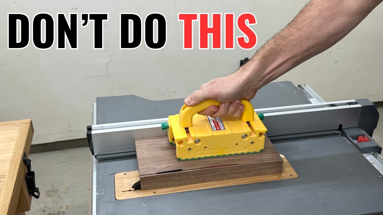 Stop Using Your Table Saw Until You Watch This