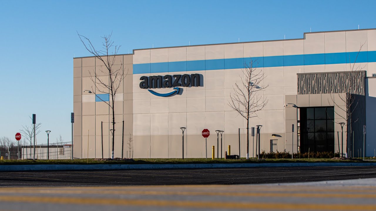 Amazon Warehouse Construction | Timelapse