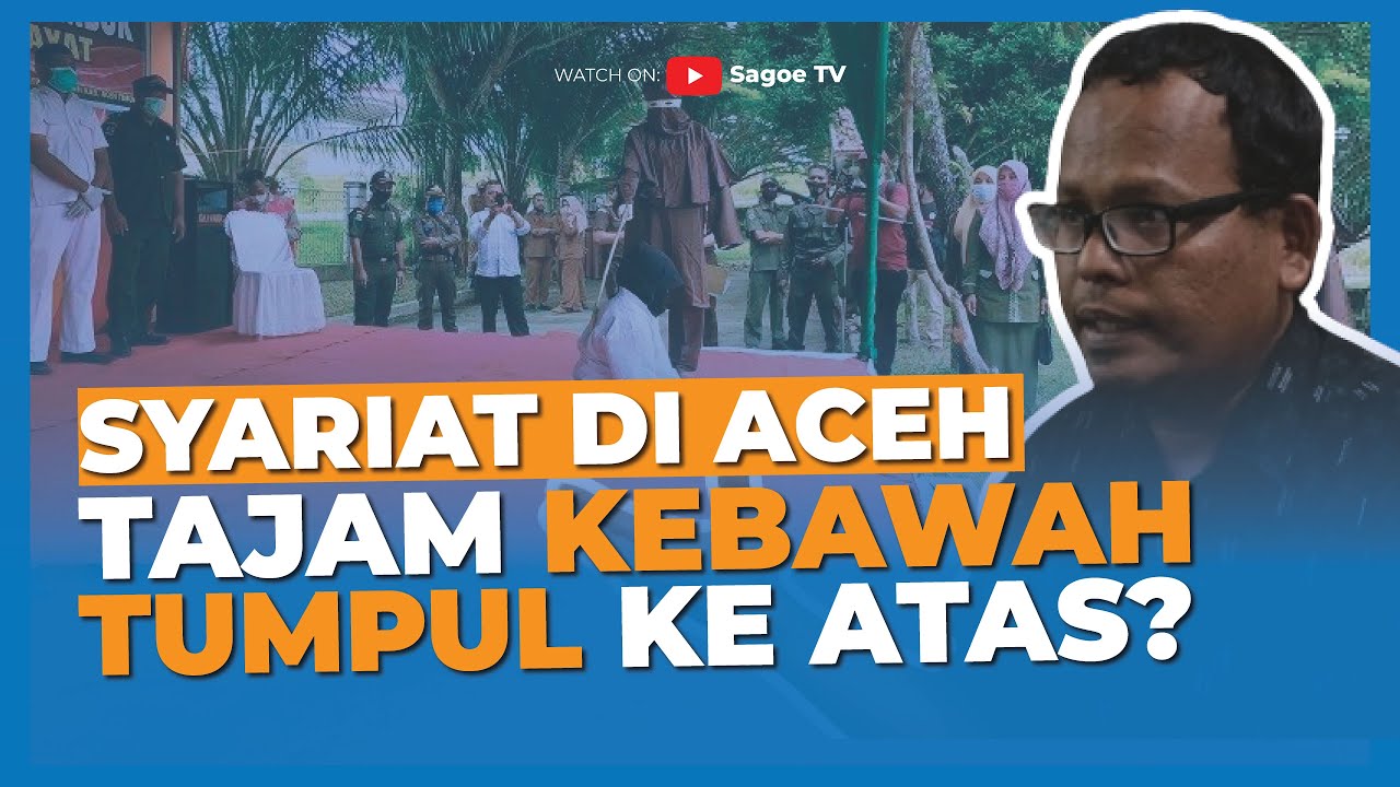 Begini Seharusnya Pola Penegakan Syariat Islam di Aceh | Khairil Miswar