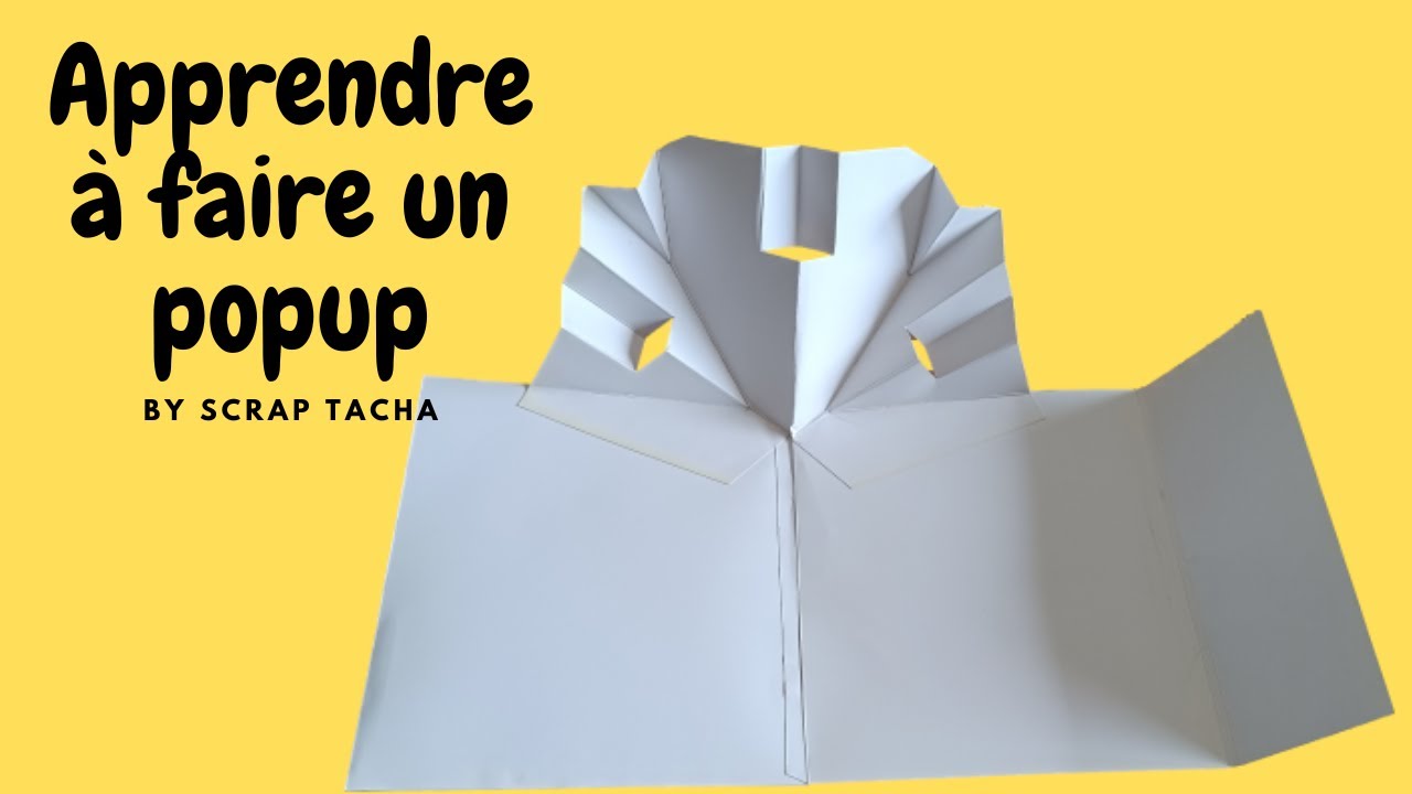 TUTO comment faire un popup pour scrap  #action #popupcard #tuto