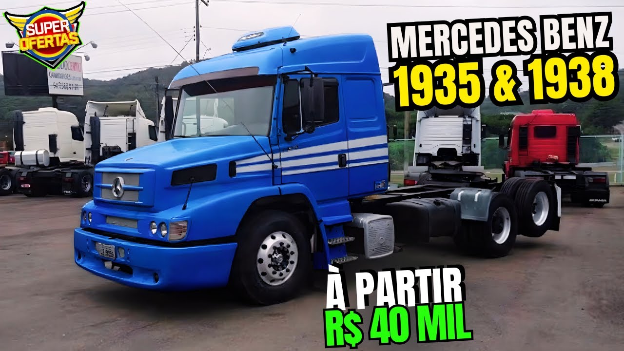 MERCEDES 1935 e 1938 TOCO e TRUCK à PARTIR DE 40 MIL #mb1935 #mb1938 #qualificado