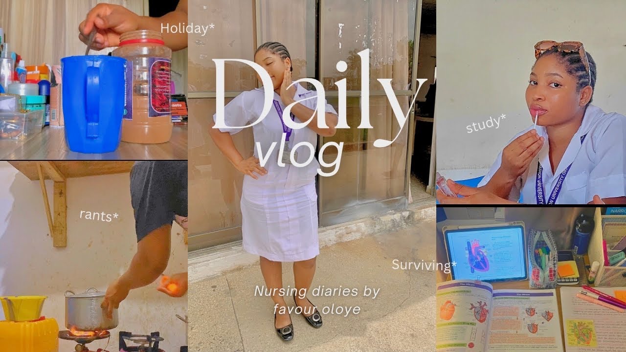 Days in my life as a nursing student| exam week vlog🥲| study vlog 📚 | aesthetic vlog