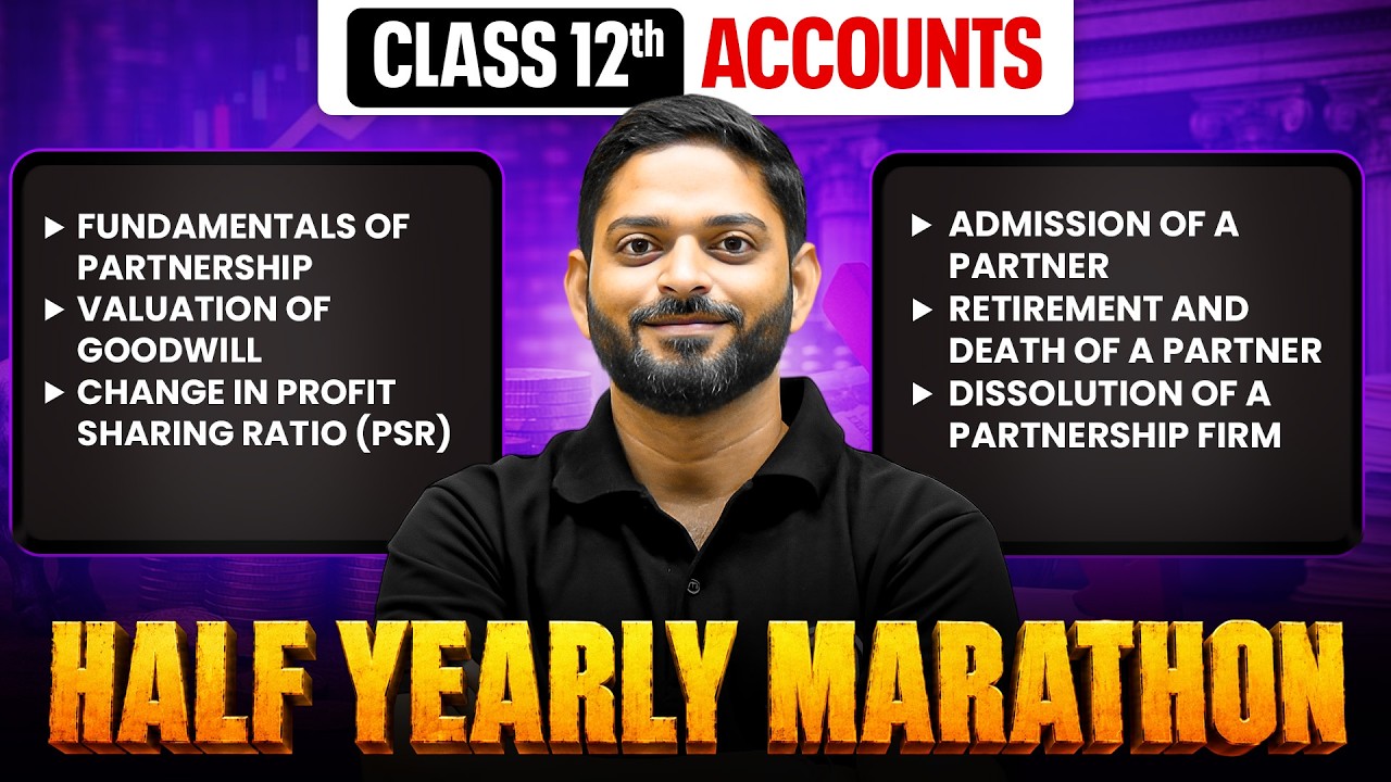 Class 12 Accountancy | Full Partnership in One Shot 🎯| All-in-One Revision 🔥