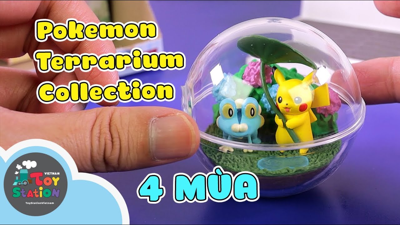 Terrarium Collection 4 Xuân, Hạ, Thu, Đông ToyStaiton 613