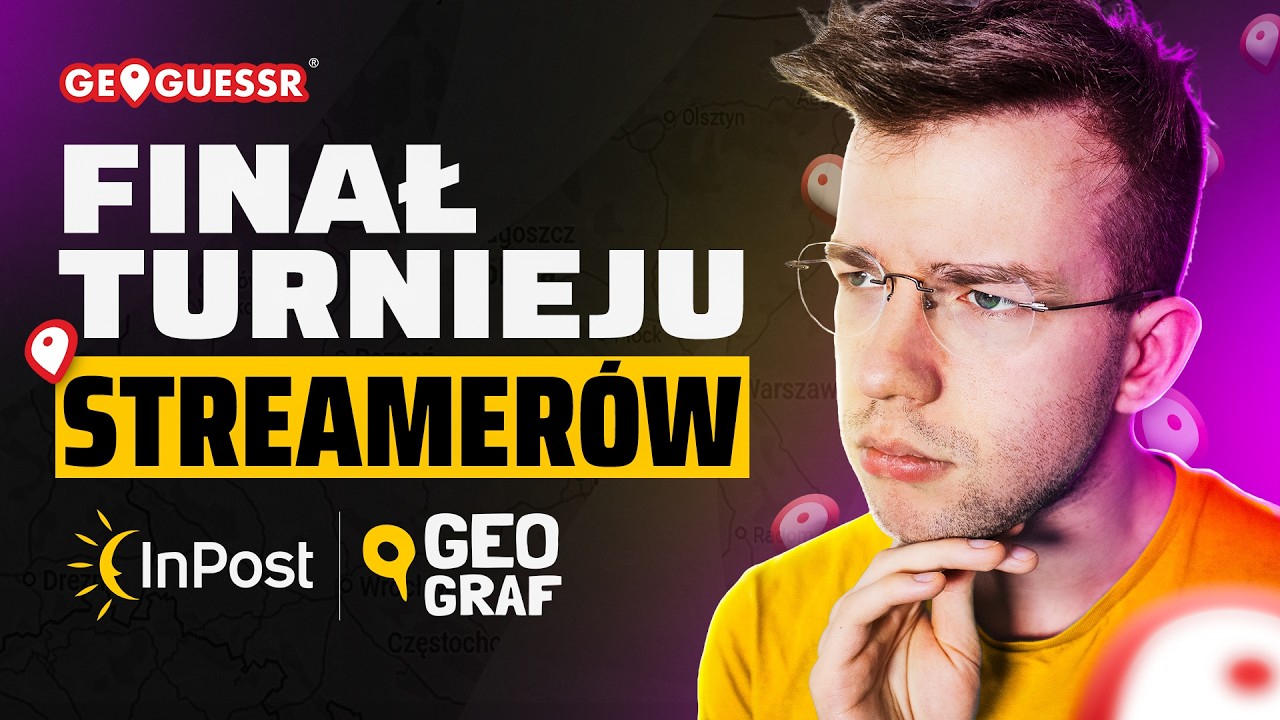 FINAŁY InPost GeoGraf - turniej GeoGuessr o 50.000zł 🌍 !kody !wyscig #reklama !tabela