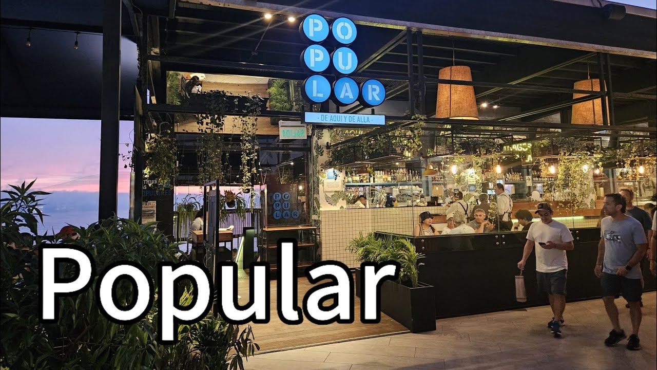 Popular Restaurante - Larcomar Miraflores - Lima #popular #restaurante #larcomar #miraflores #lima