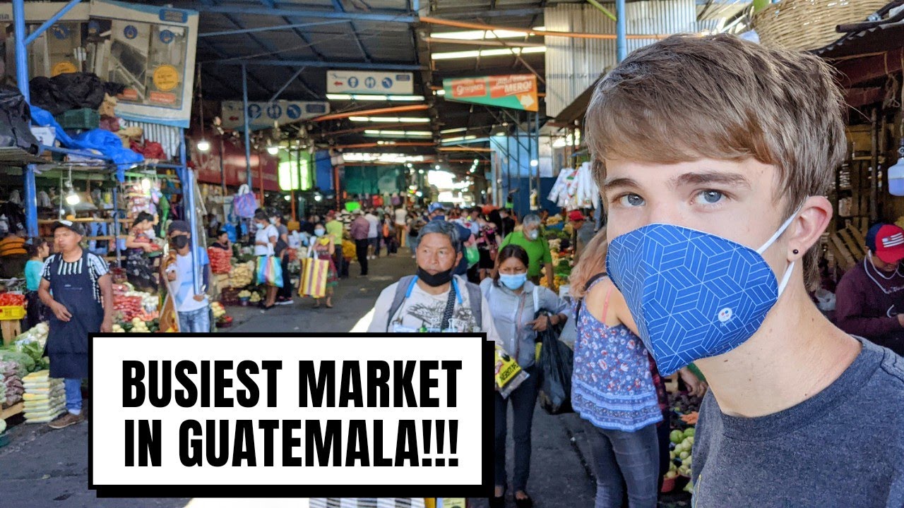 Mercado La Terminal Zona 4 is Extremely Busy! #mercadolaterminal #guatemalacity #guatemala