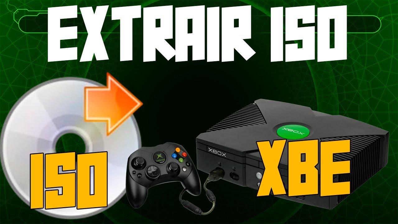 Extrair iso de jogos de Xbox Classico e passar para o console - ISO para XBE
