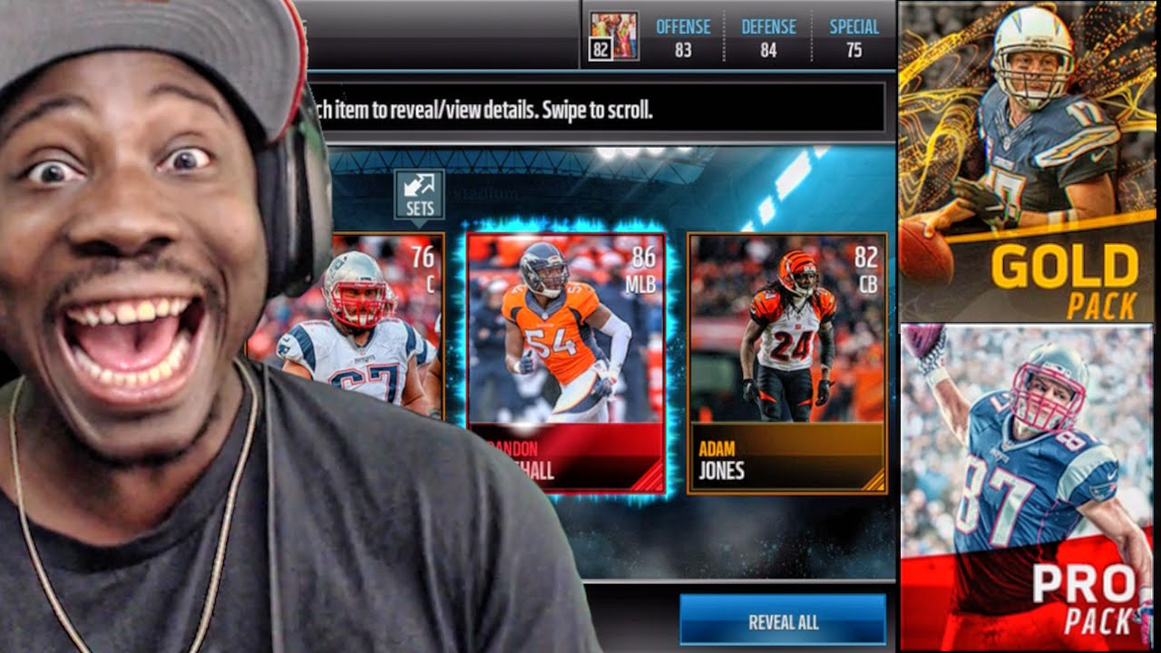 GOLD PACK OPENING PULLING ELITE PLAYERS! Madden Mobile 17 Gameplay Ep. 4