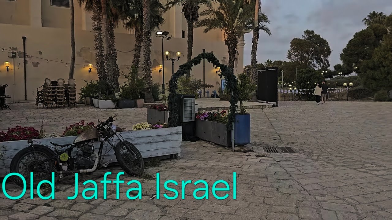 סיור ביפו העתיקה: מוזיאון אילנה גור, כנסיית מיכאל ושקיעה מרהיבה 4K