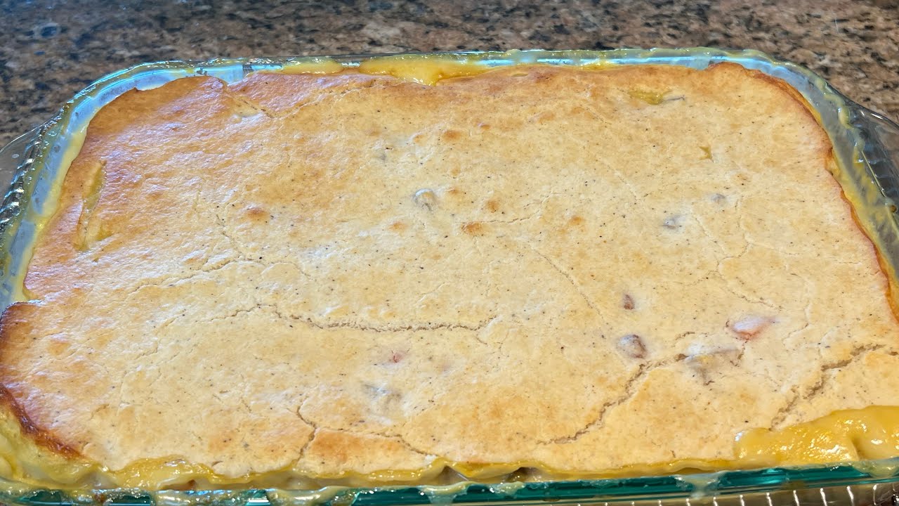 Домашняя запеканка с куриным пирогом