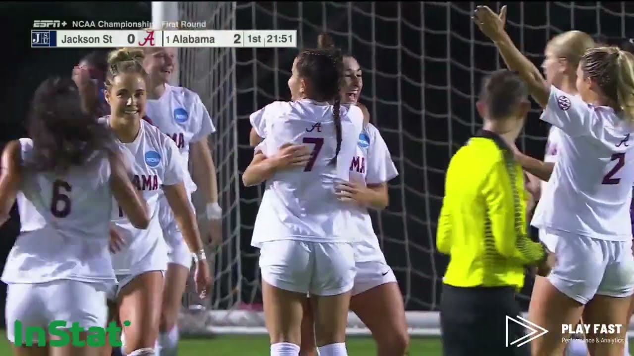 Goals | Alabama Crimson Tide v Jackson State Tigers NCAA Women's Soccer Tournament Round 1 2022