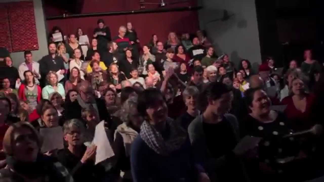 PopUp Chorus sings 