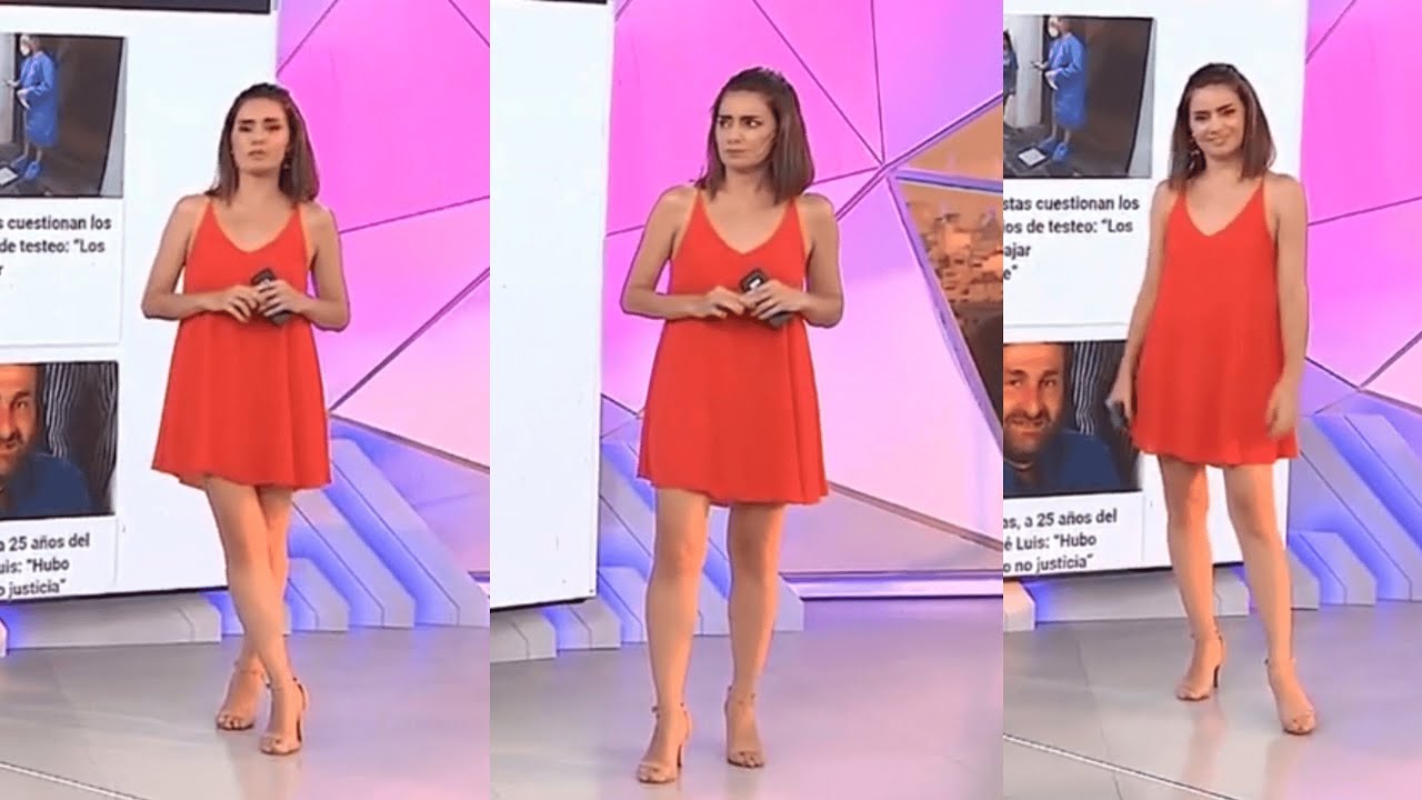 valeria sampedro vestido rojo parte 1