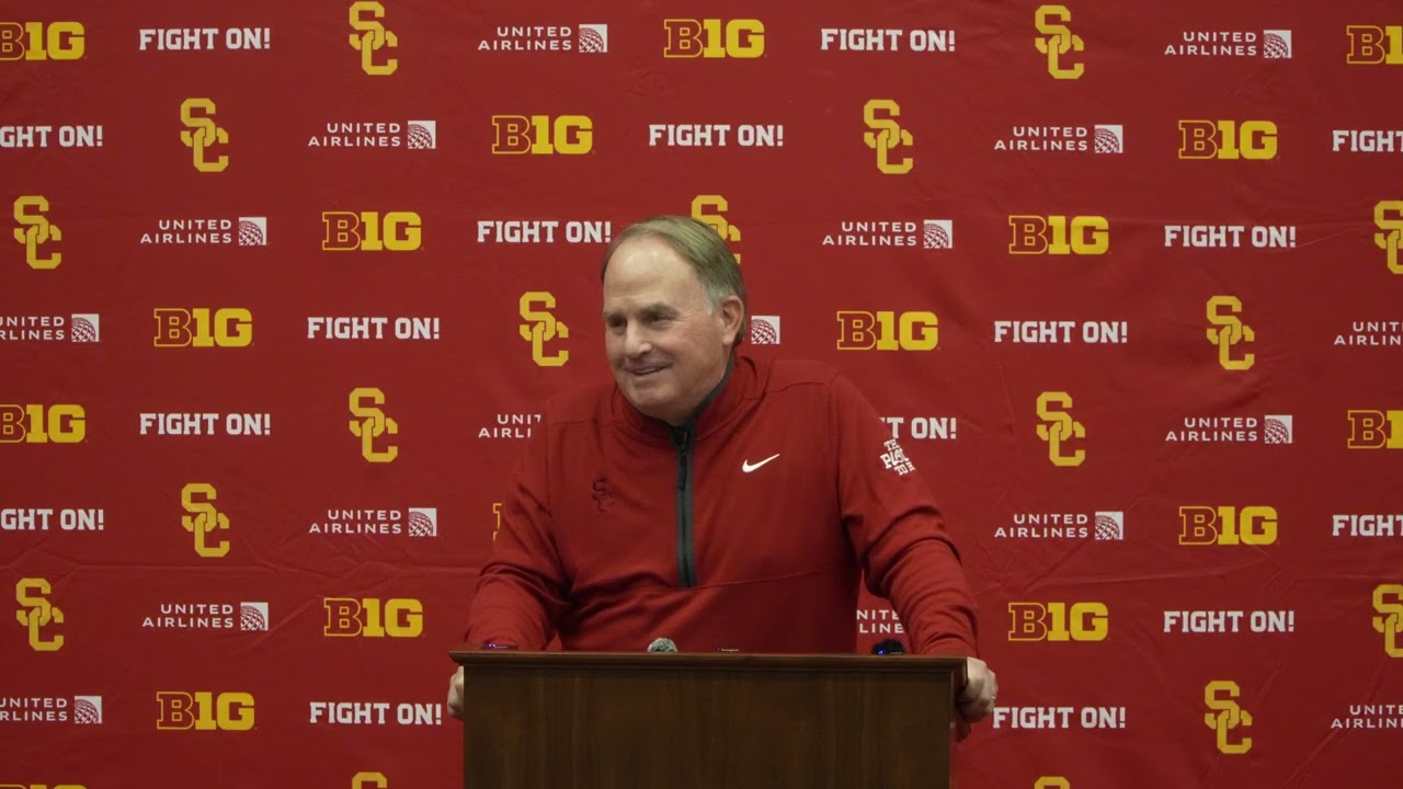 Press Conference: USC Introduces New DC Gary Patterson