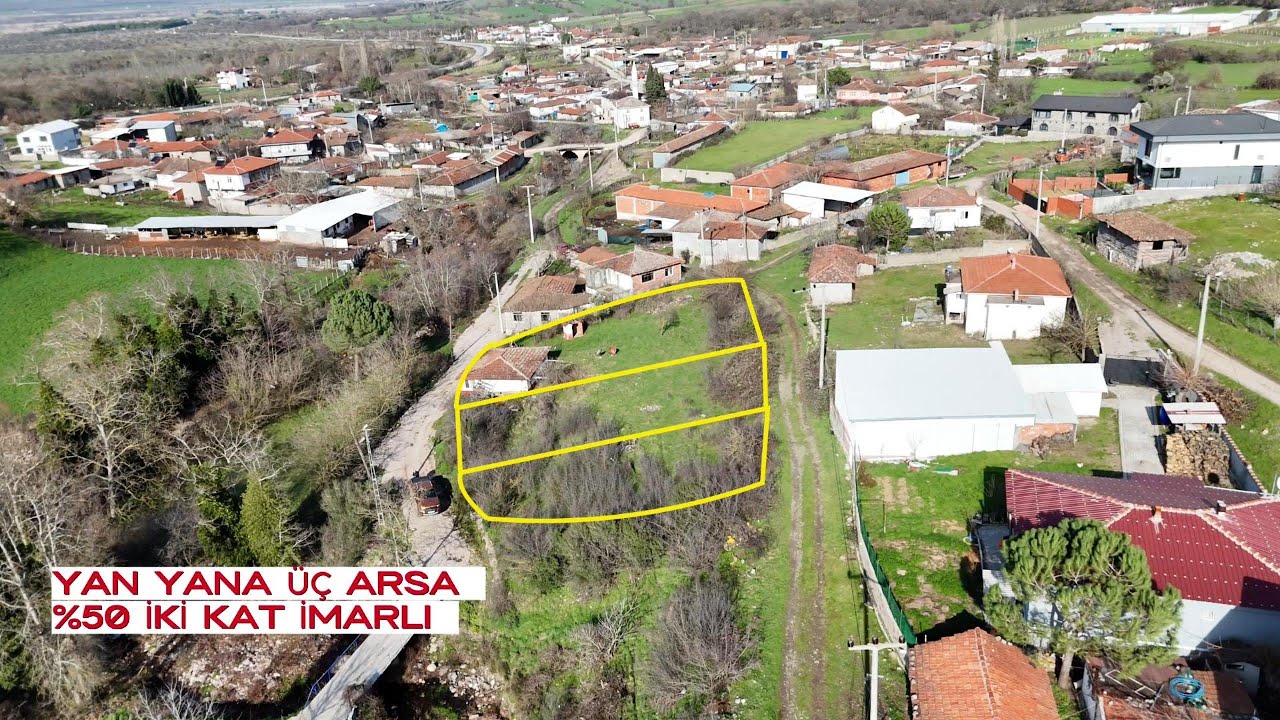 ŞEHİR MERKEZİNE YAKIN YAN YANA 3 ARSA