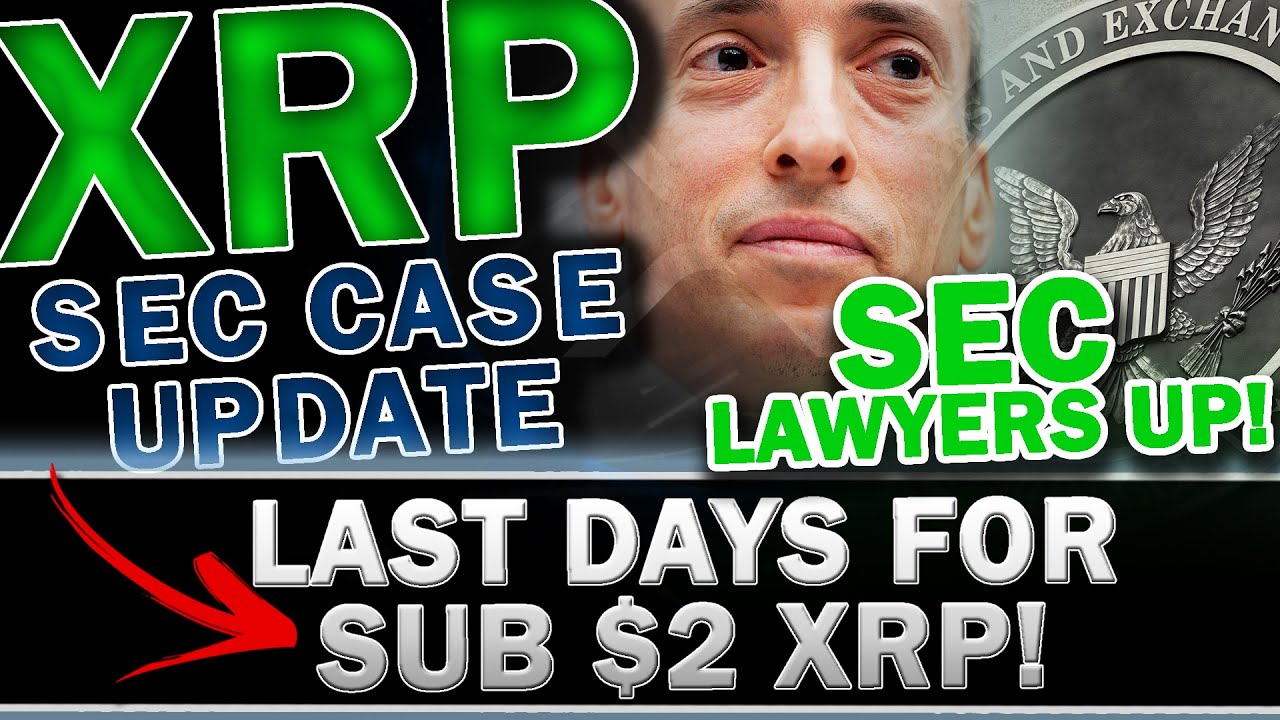 MAJOR XRP RIPPLE UPDATE: SEC Lawyers UP: Settlement Conspiracy EXPLODES! + XRP About To Blow... $2!!
