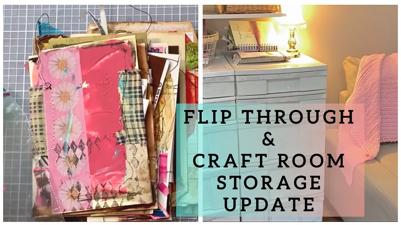 Mini Junk Journal Flip-Through + Craft Room Update | Tour & Inspiration