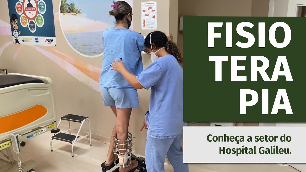 Fisioterapia: a experiência do Hospital Galileu (PA) na recuperação de pacientes