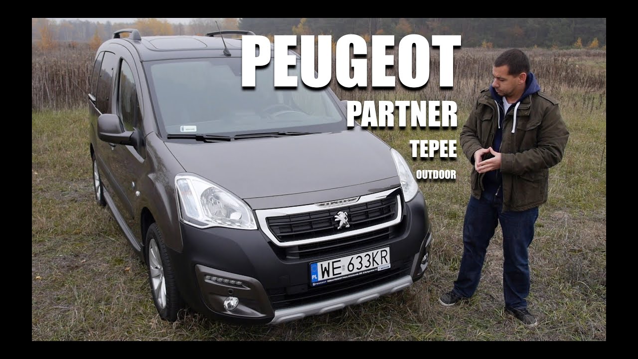 Peugeot Partner Tepee Outdoor (ENG) - Test Drive and Review