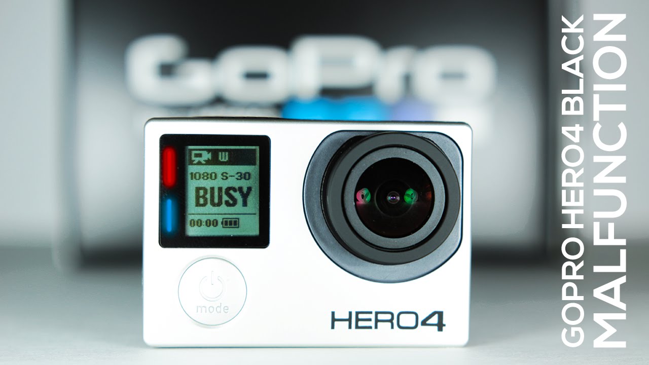 Malfunctioning GoPRO HERO4 Black | Problems Illustrated