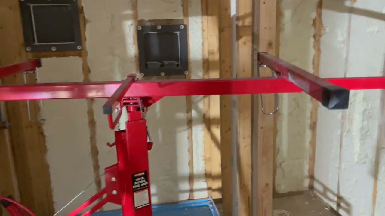 Quick Review of the Franklin 150lb Drywall Panel Hoist!!!!