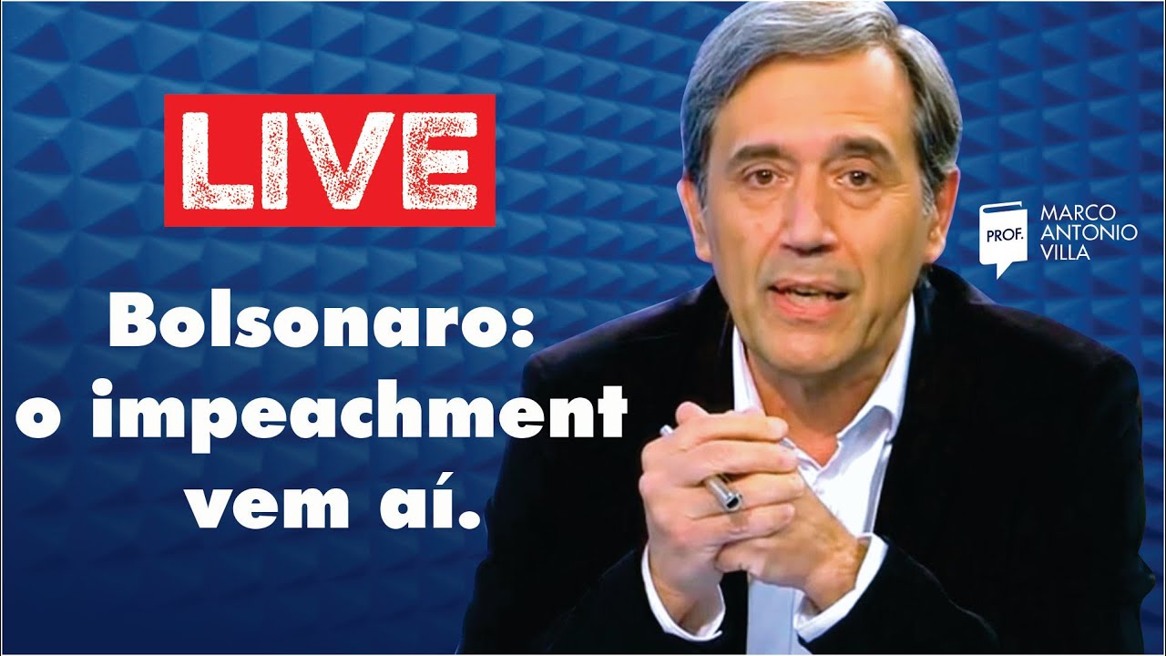 Live Sábado : Bolsonaro: o impeachment vem aí. 25/04/20