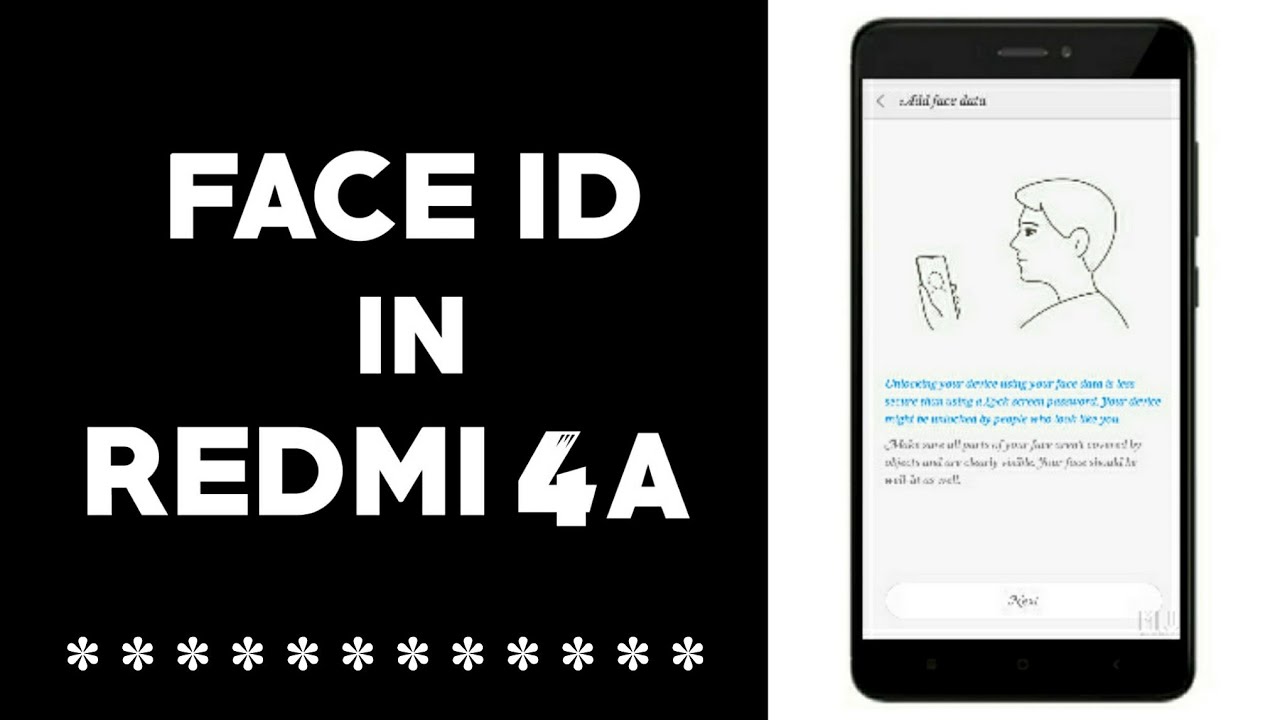New Feature 😱 | Face ID in REDMI 4A | MIUI 9 | 📱