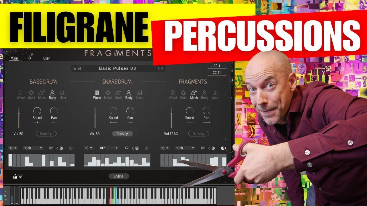 Percussions mit Fragments (Sonuscore) & GIVEAWAY