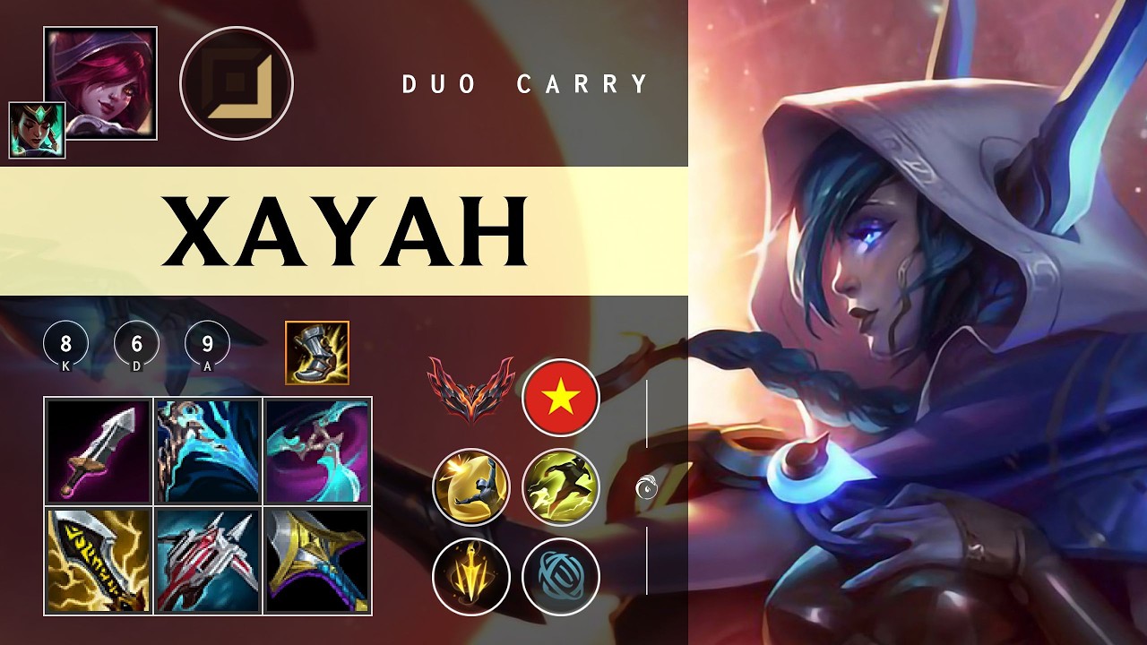 Xayah ADC vs Ezreal - VN Grandmaster Patch 26.03